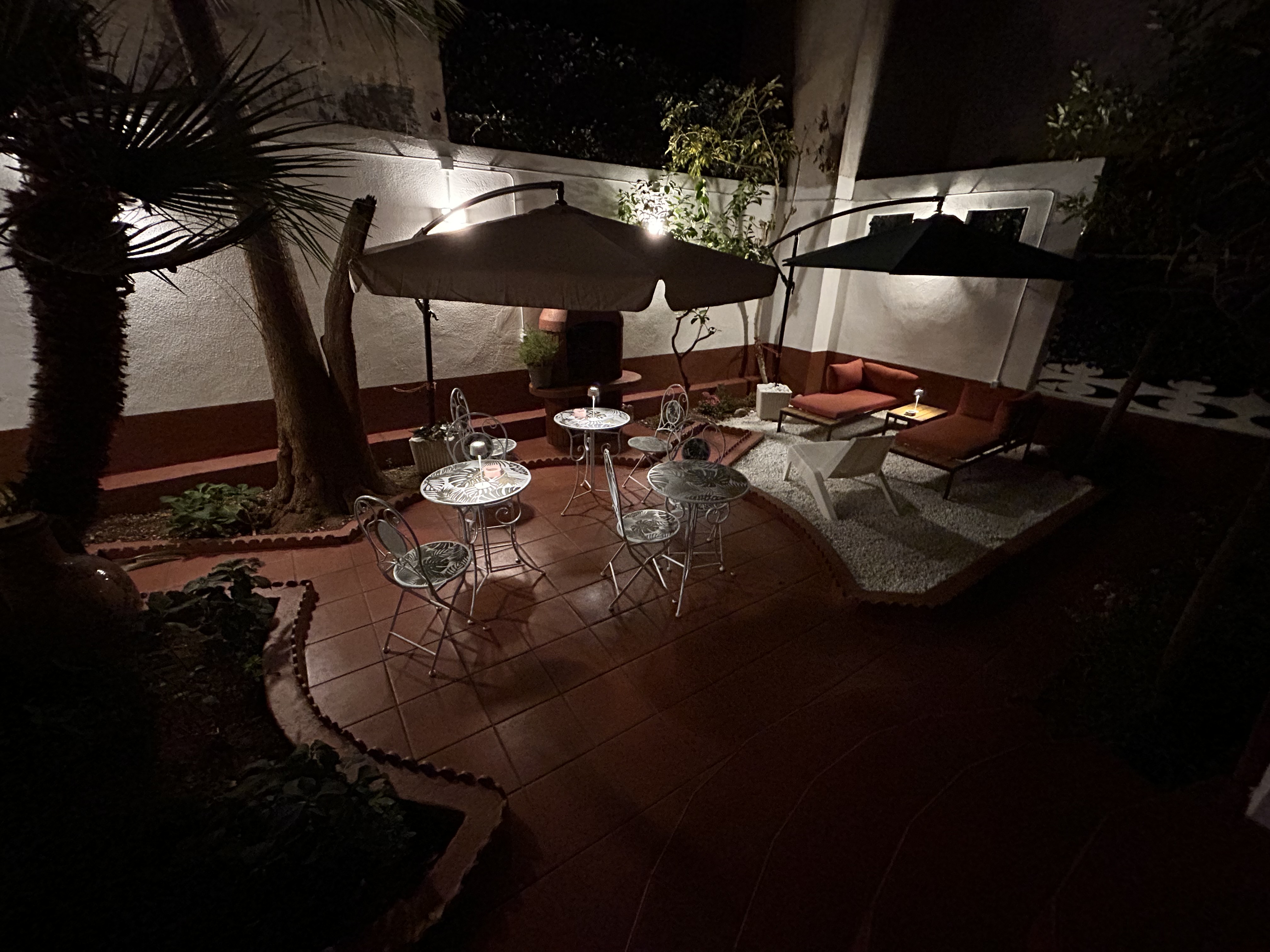 Giardino privato Lungomare Rooms Bari