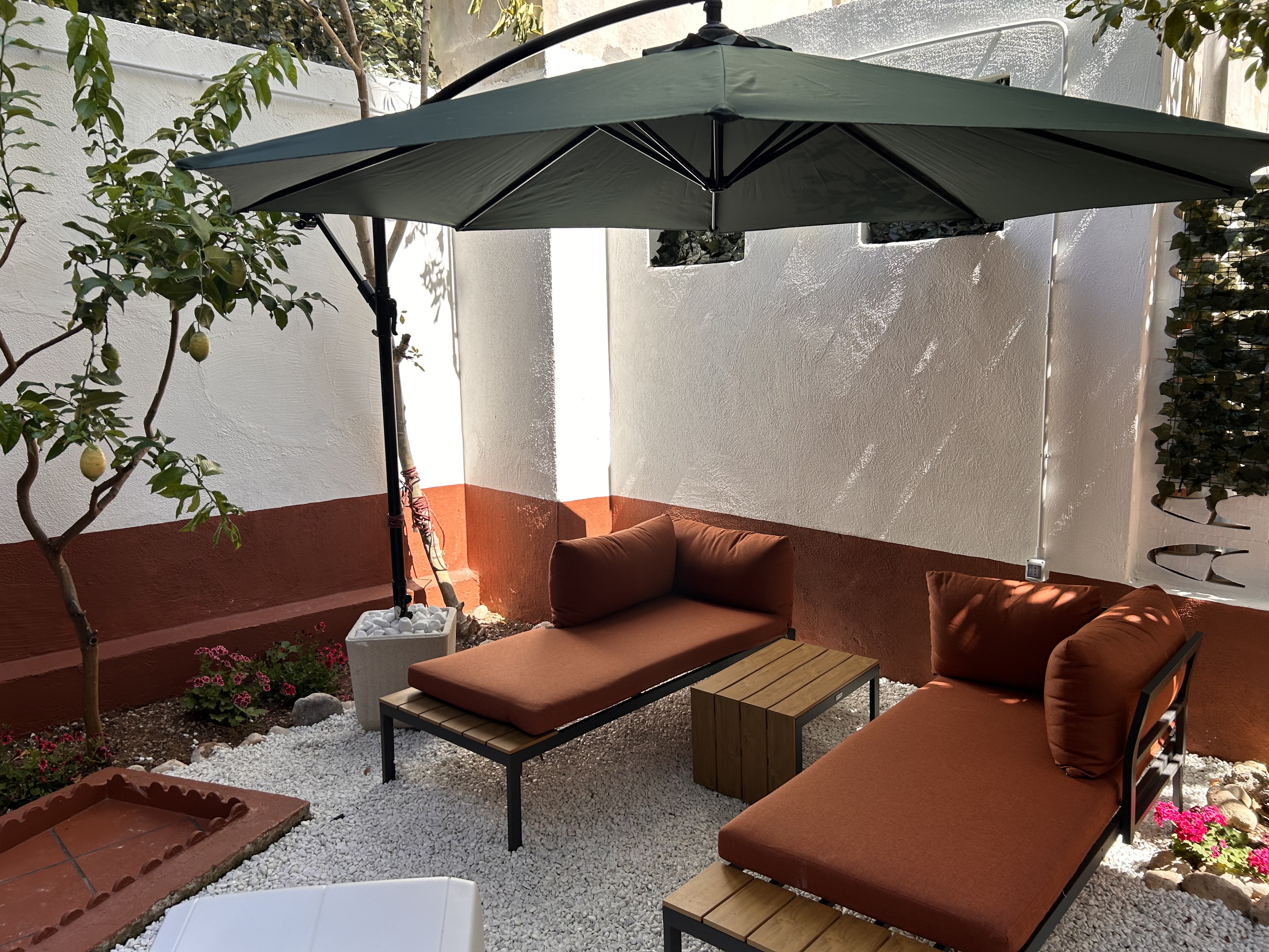 Giardino privato Lungomare Rooms Bari